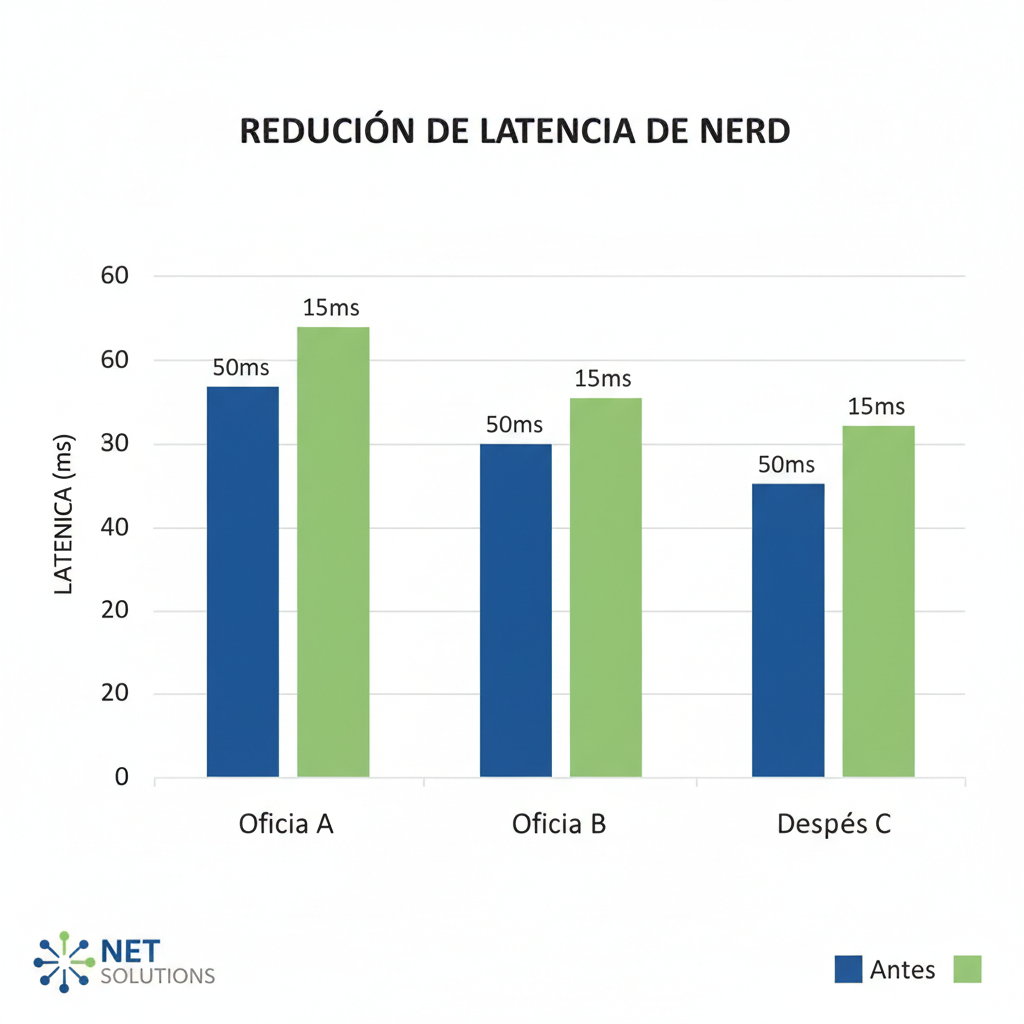 Gráfico de latencia