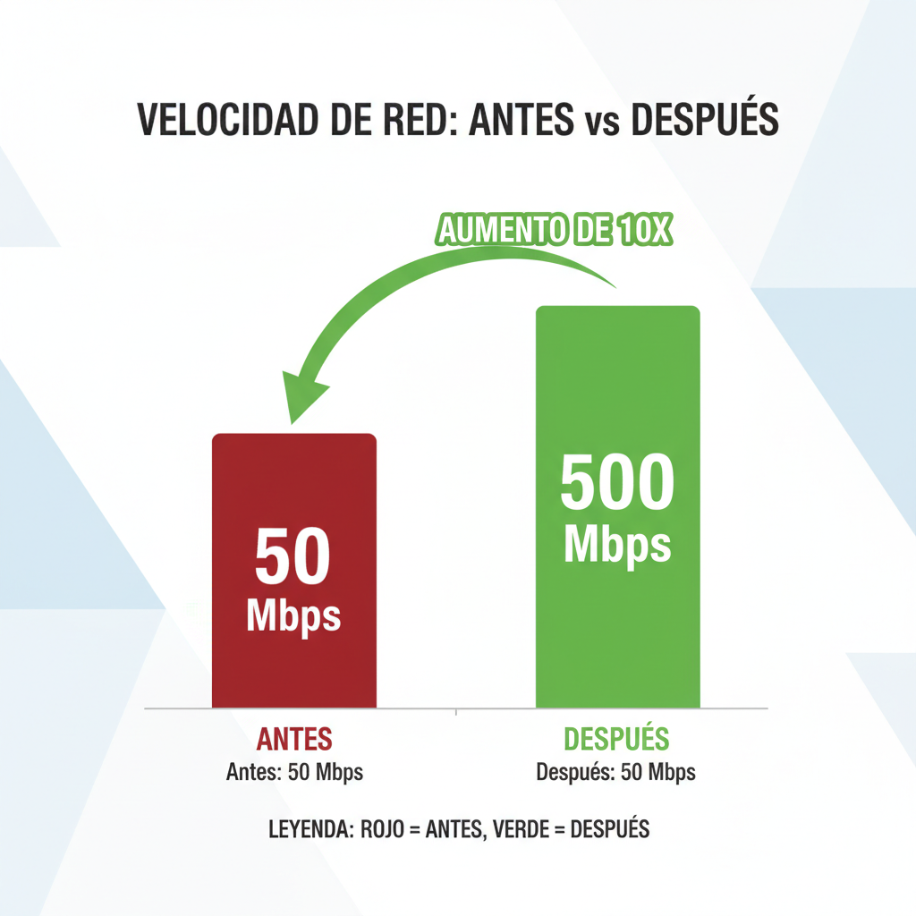 Comparación de Velocidad