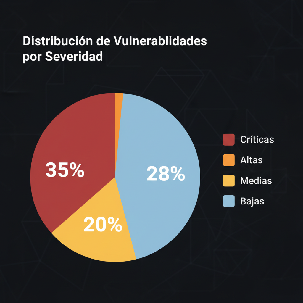Distribución de vulnerabilidades